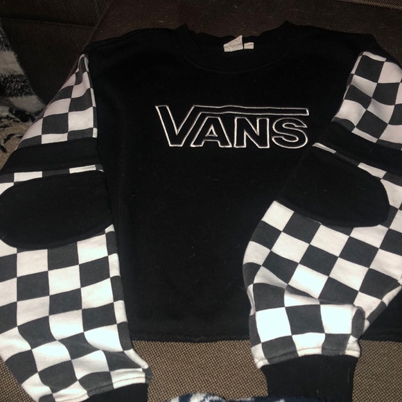 Vans bmx cropped hoodie.